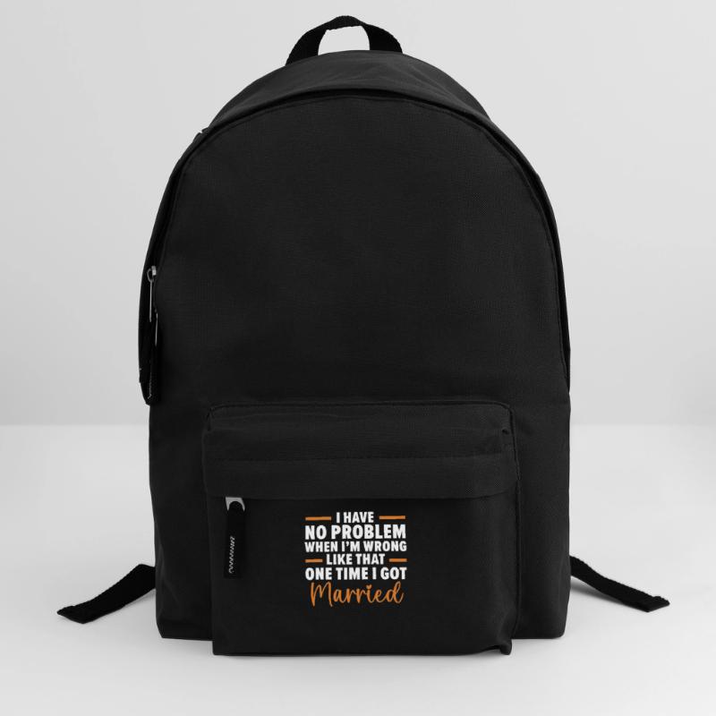 No problem admitting that I'm wrong, wi Backpack