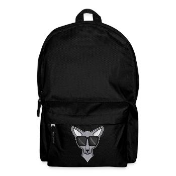 cool cat with sunglasses - cat breed Sphynx - Backpack - black - Front