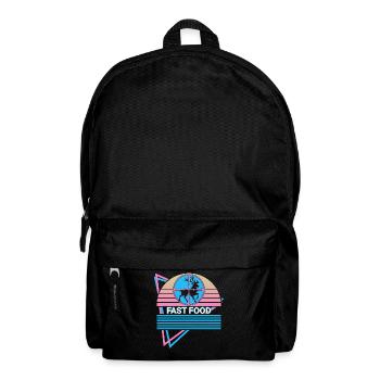 Lustige Jagd Retro - Rucksack - Schwarz - Vorne