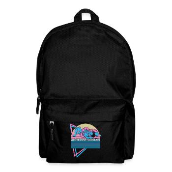 Funny Jiu Jitsu BJJ Retro - Backpack - black - Front