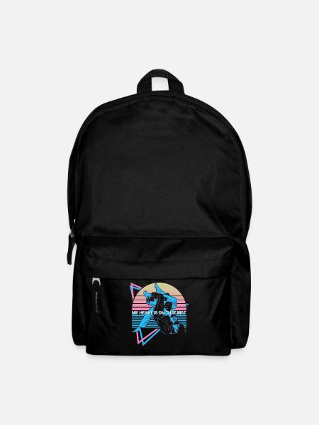 Jiu Jitsu BJJ Retro - Rucksack - Schwarz