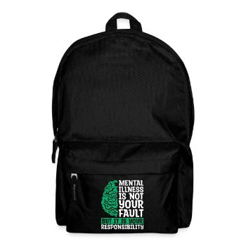 Mental Health Mental Illnesses Is Not Health Care - Backpack - black - Front