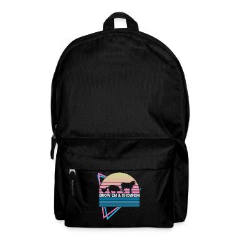 Livestock Retro - Backpack - black - Front