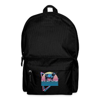 Livestock Retro - Backpack - black - Front