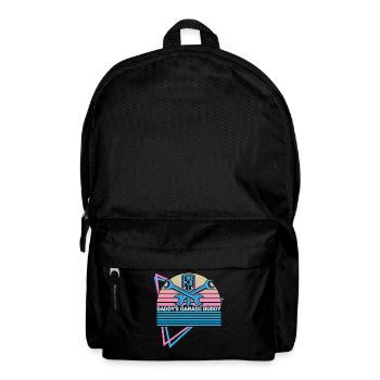 Drôle de mécanicien fils père - Sac à dos - noir - Devant