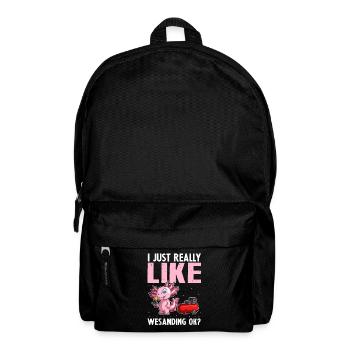 Autolackierer Angebot für Karosserietechniker - Rucksack - Schwarz - Vorne