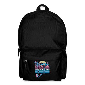 Muay Thai Kickboxen Retro - Rucksack - Schwarz - Vorne