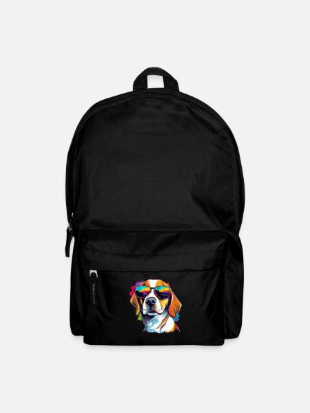 Beagle Hund Hunderasse für ein Beagle Frauchen - Rucksack - Schwarz