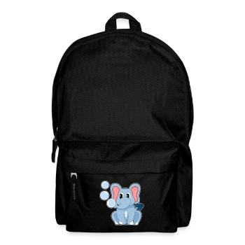 Cute elephant - Backpack - black - Front