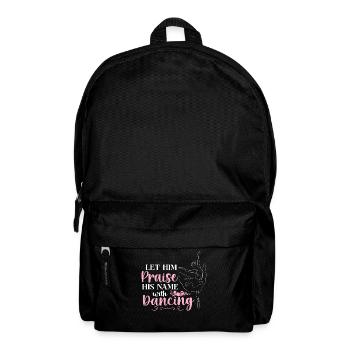 Ballet Danseuse Danse Ballerine - Sac à dos - noir - Devant