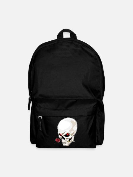 Totenkopf Dart Dartpfeil - Rucksack - Schwarz