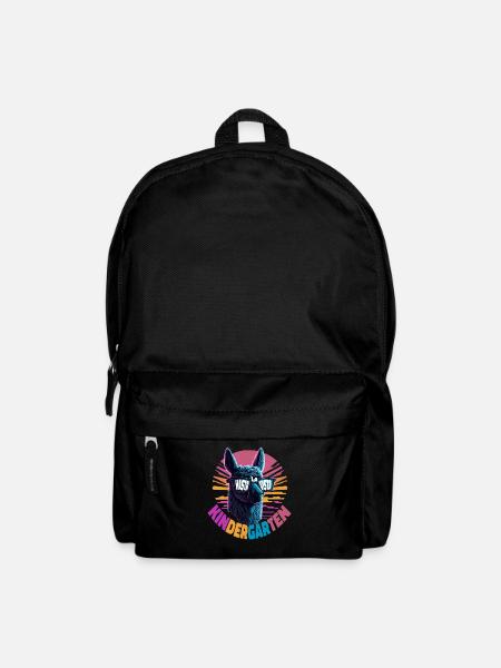 Lama Alpaka Hasta La Vista Einschulung 1.Klasse - Rucksack - Schwarz