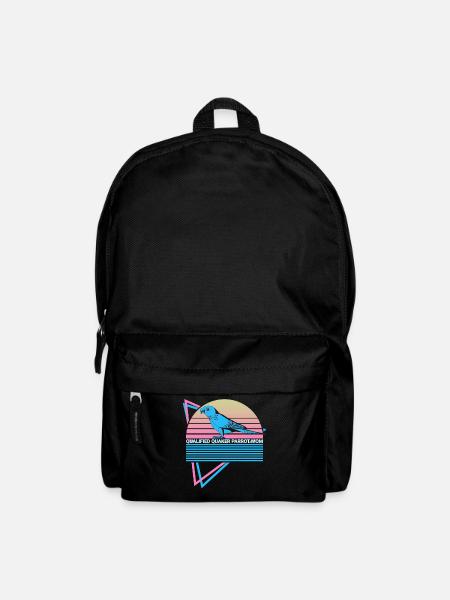 Qualifizierte Quaker Papageienmutter - Rucksack - Schwarz