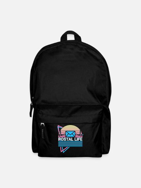 Postleben Postbeamter Retro - Rucksack - Schwarz