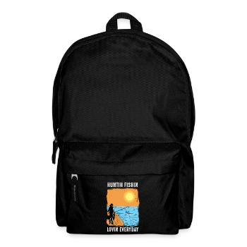 Huntin Fishin Lovin Everyday I Angler - Sac à dos - noir - Devant
