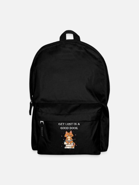Get lost in a good book - Backpack - black