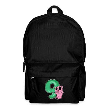 9 Birthday 9 years old with animal motif - nine - Backpack - black - Front