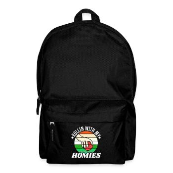 Rollin with my homies Bocce Ball - Backpack - black - Front