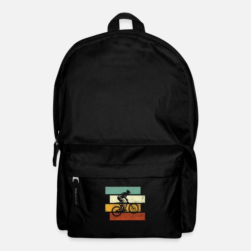 Vélo de montagne Rétro - Sac à dos - noir