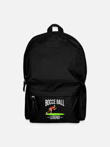 Bocce ball legend - Rucksack - Schwarz