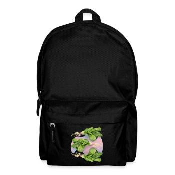 Spinach, fresh spinach spinach leaf spinach - Backpack - black - Front