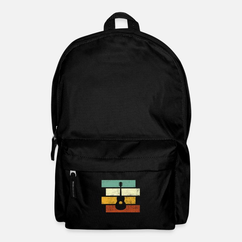 Guitar Retro - Backpack - black