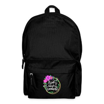 Brides fabulous grandmother - Rucksack - Schwarz - Vorne