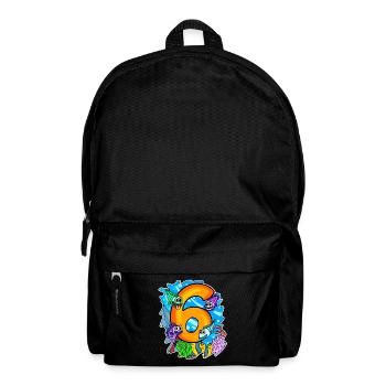 6 Birthday 6 years old with animal motif - six - Backpack - black - Front