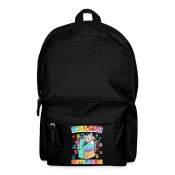 Schulkind Erstklassich Katzenfans Einschulung - Rucksack - Schwarz - Vorne