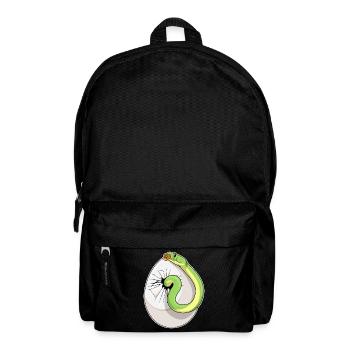 Tétine Serpent Bébé - Sac à dos - noir - Devant