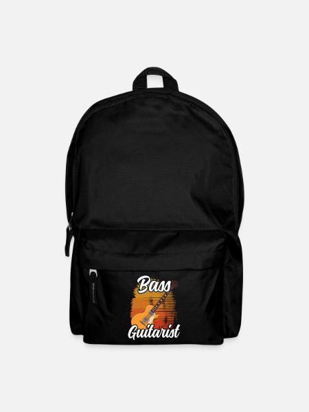 Bass Guitarist Bassist Bass Bass Guitar Musician - Backpack - black