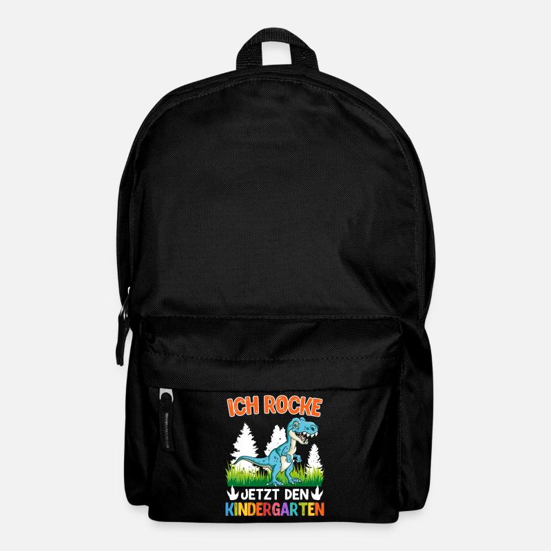 Kindergartenkind Ich rocke jetzt den Kindergarten - Rucksack - Schwarz