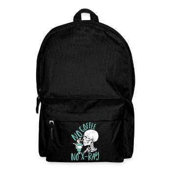 Pas de café Pas de radiographie Rad Tech - Sac à dos - noir - Devant