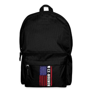 Tapir Exmo Patriotisch Postmormonisch Anti LDS - Rucksack - Schwarz - Vorne