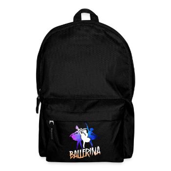 Ballet Dancer Dance Girl Ballerina - Rucksack - Schwarz - Vorne