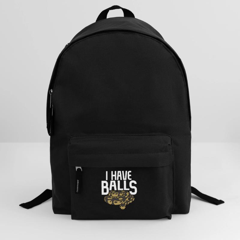 Ball python snake Backpack