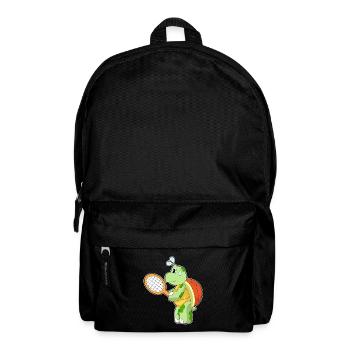 Raquette de tennis Turtle Tennis - Sac à dos - noir - Devant