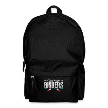 Dietitian Take Your Binders Nutrition Dietitians - Backpack - black - Front