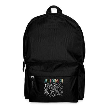 Dietitian All Foods Fit Health Coach Dietitians - Backpack - black - Front