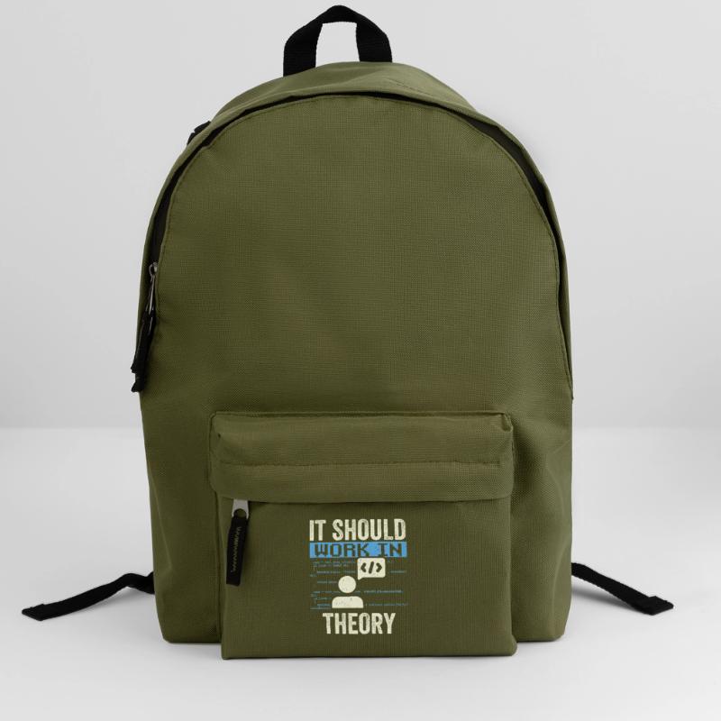 In Der Theorie Sollte Es Funktionieren Code Coding Rucksack