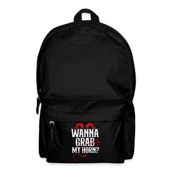 Lustiger Satanismus Satanisch Satan - Rucksack - Schwarz - Vorne