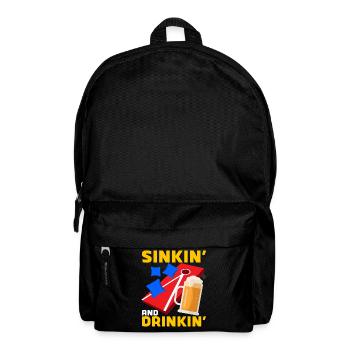 Trou de maïs Cornhole - Sac à dos - noir - Devant
