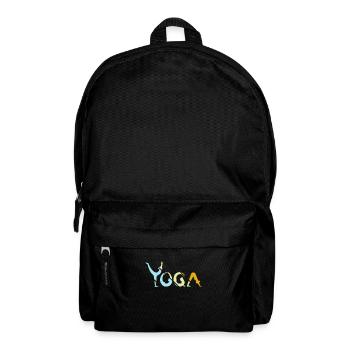 Yoga Retro - Rucksack - Schwarz - Vorne