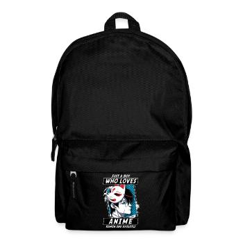 ANIME BOYS4 JUSTABOYWHOLOVESANIMERAMENANDAXOLOTLS - Backpack - black - Front
