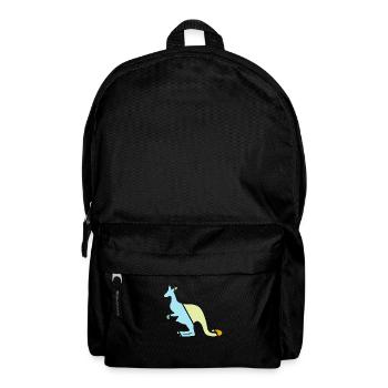 Kangourou Rétro - Sac à dos - noir - Devant
