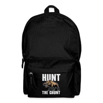 Hunt for the Grunt Wild Boar Wild Boar Hunters Sc - Backpack - black - Front