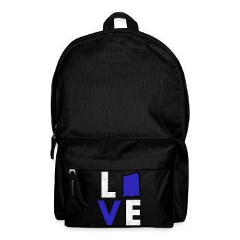 Cornhole corn hole - Backpack - black - Front