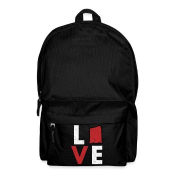 Cornhole corn hole - Backpack - black - Front