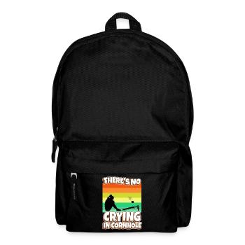 Il n’y a pas de pleurs dans le trou de maïs - Sac à dos - noir - Devant