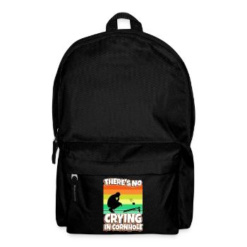 Il n’y a pas de pleurs dans le trou de maïs - Sac à dos - noir - Devant